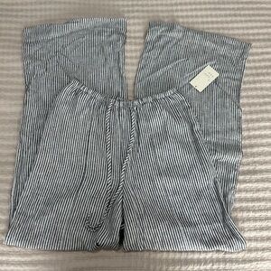 Striped Black and White Pants